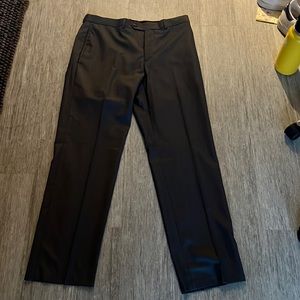 Grey Dress Pants Promto Uomo Size 34x32